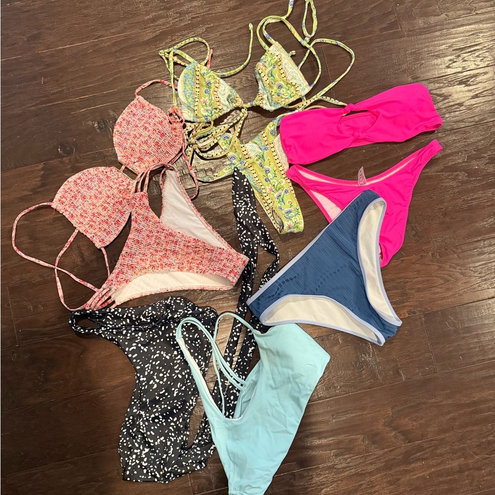 Big bunch of swimsuits